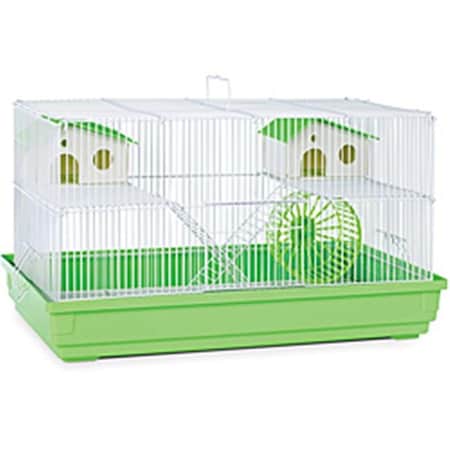 Prevue Pet Products Prevue Pet Products SP2060G Prevue Hendryx Deluxe Hamster & Gerbil Cage- Lime Green SP2060G